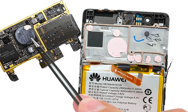 Замена контроллерав смартфоне Huawei